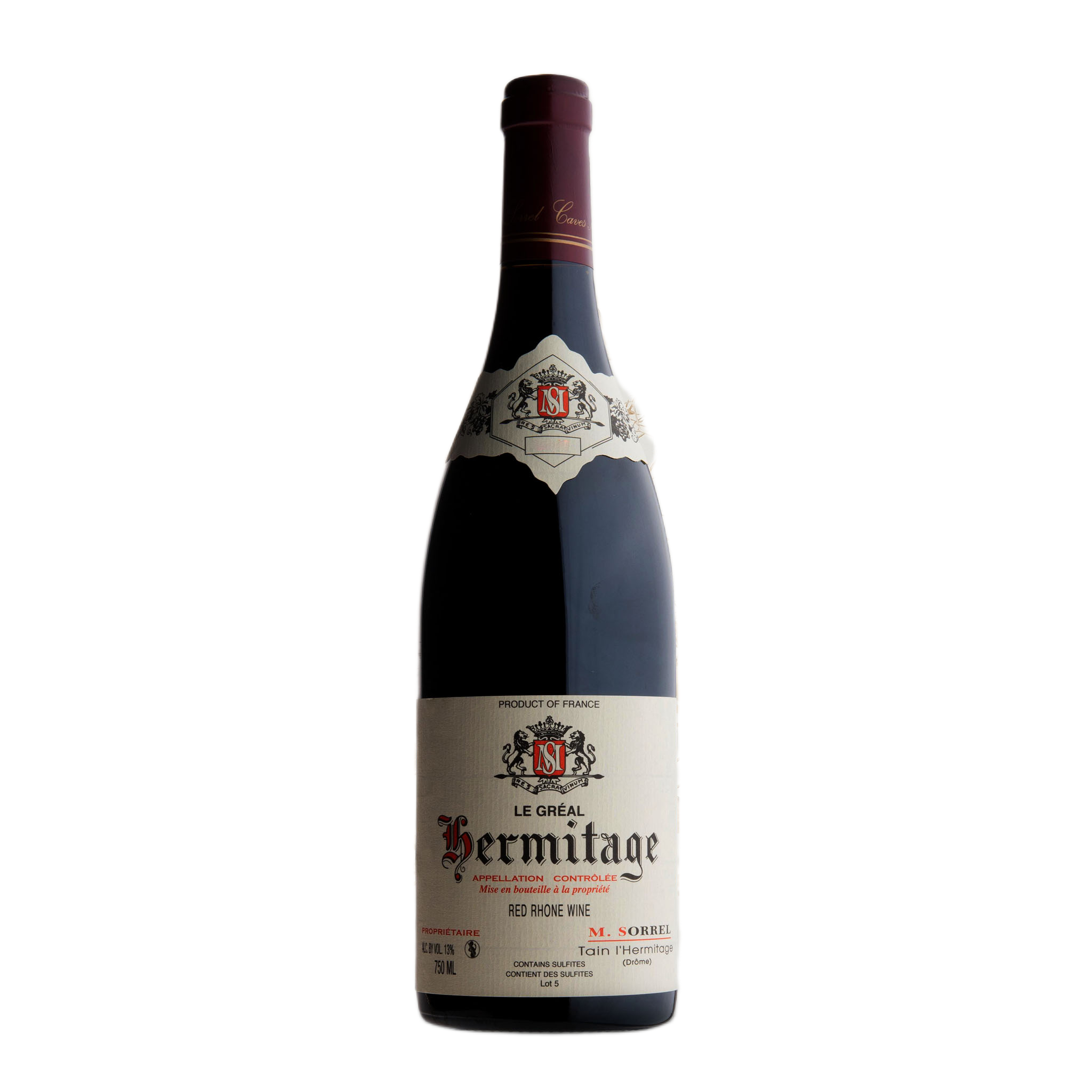 Marc Sorrel Hermitage Rouge Le Greal 2023