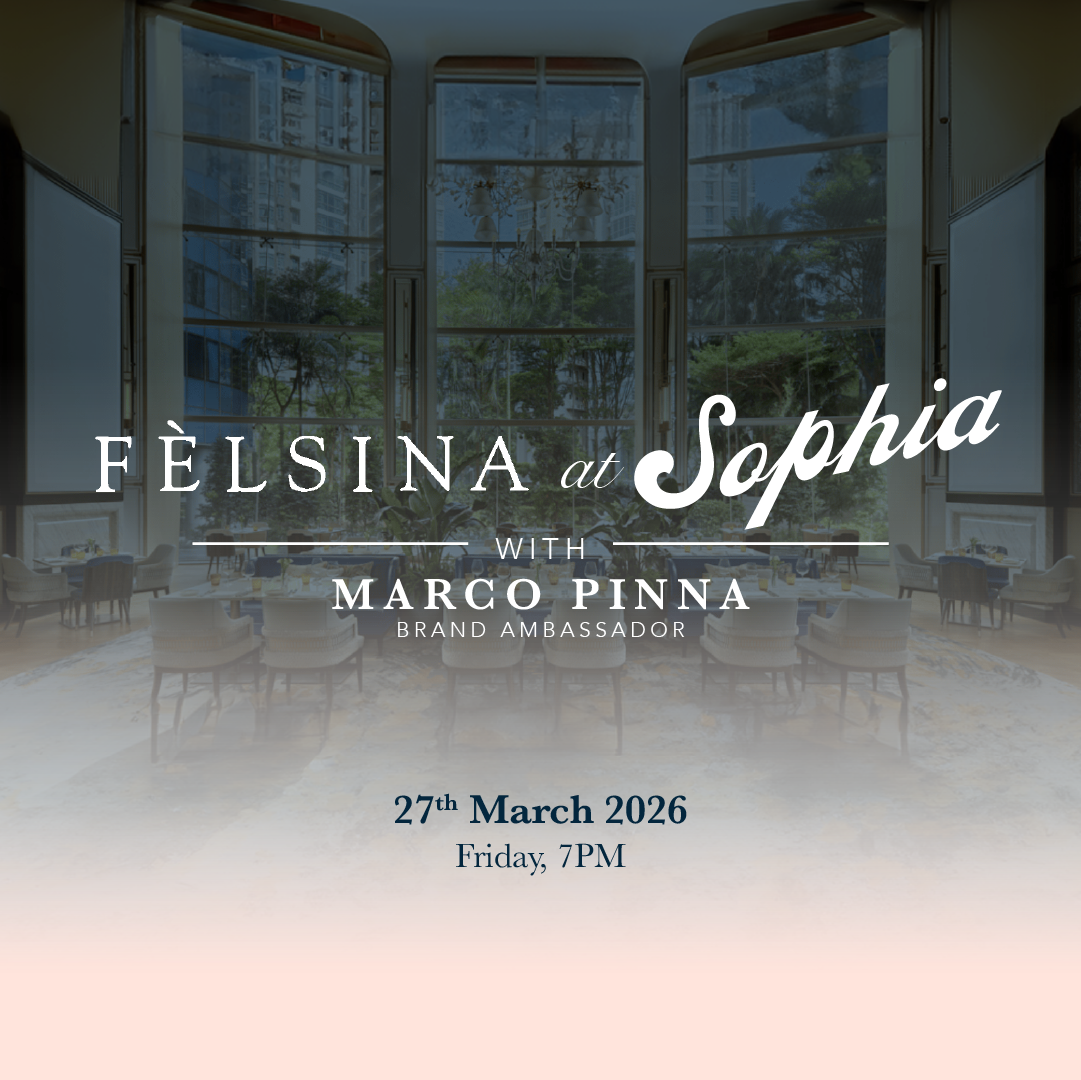 FELSINA WINE DINNER at Sophia