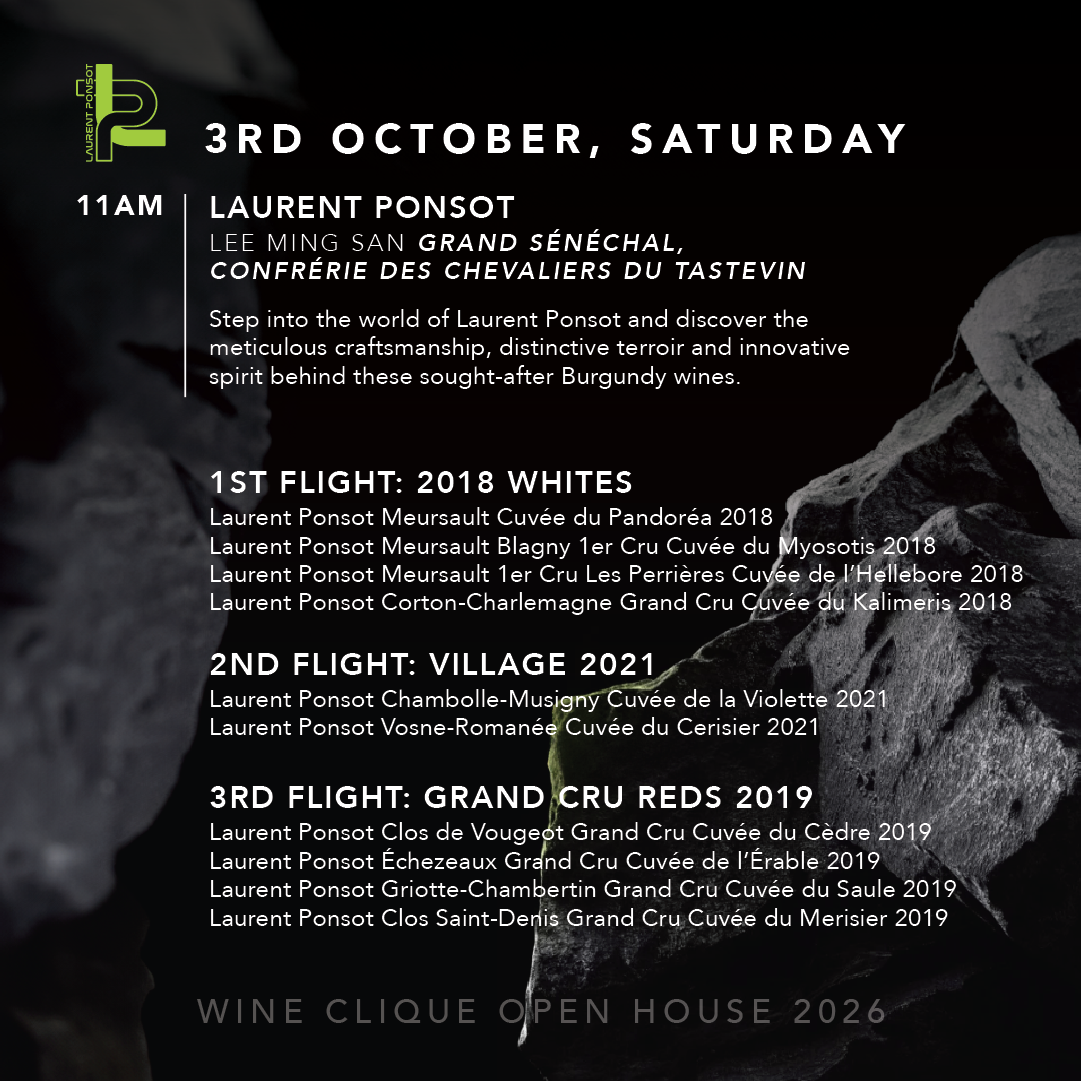 WINE CLIQUE OPEN HOUSE 2026 | MASTERCLASS