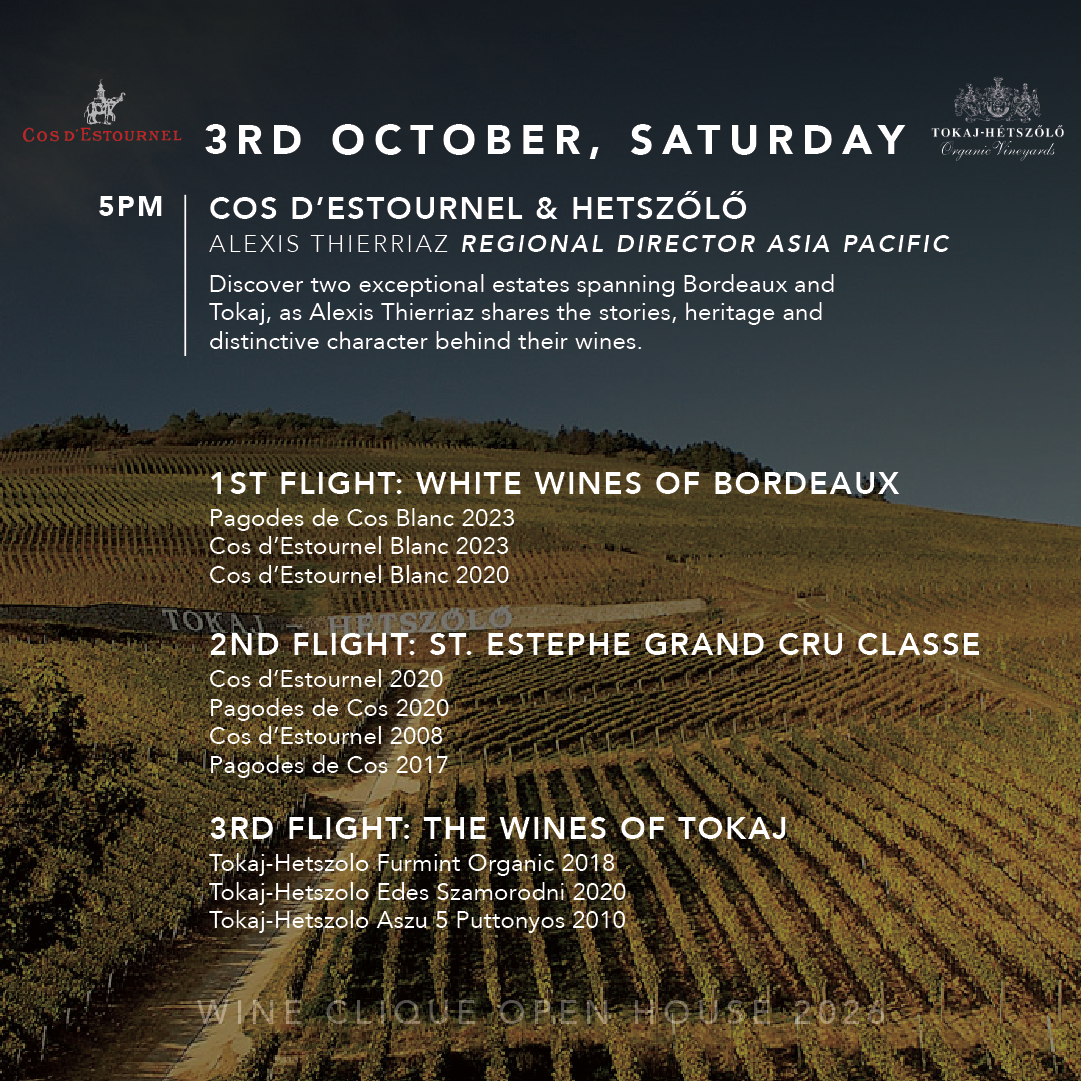 WINE CLIQUE OPEN HOUSE 2026 | MASTERCLASS