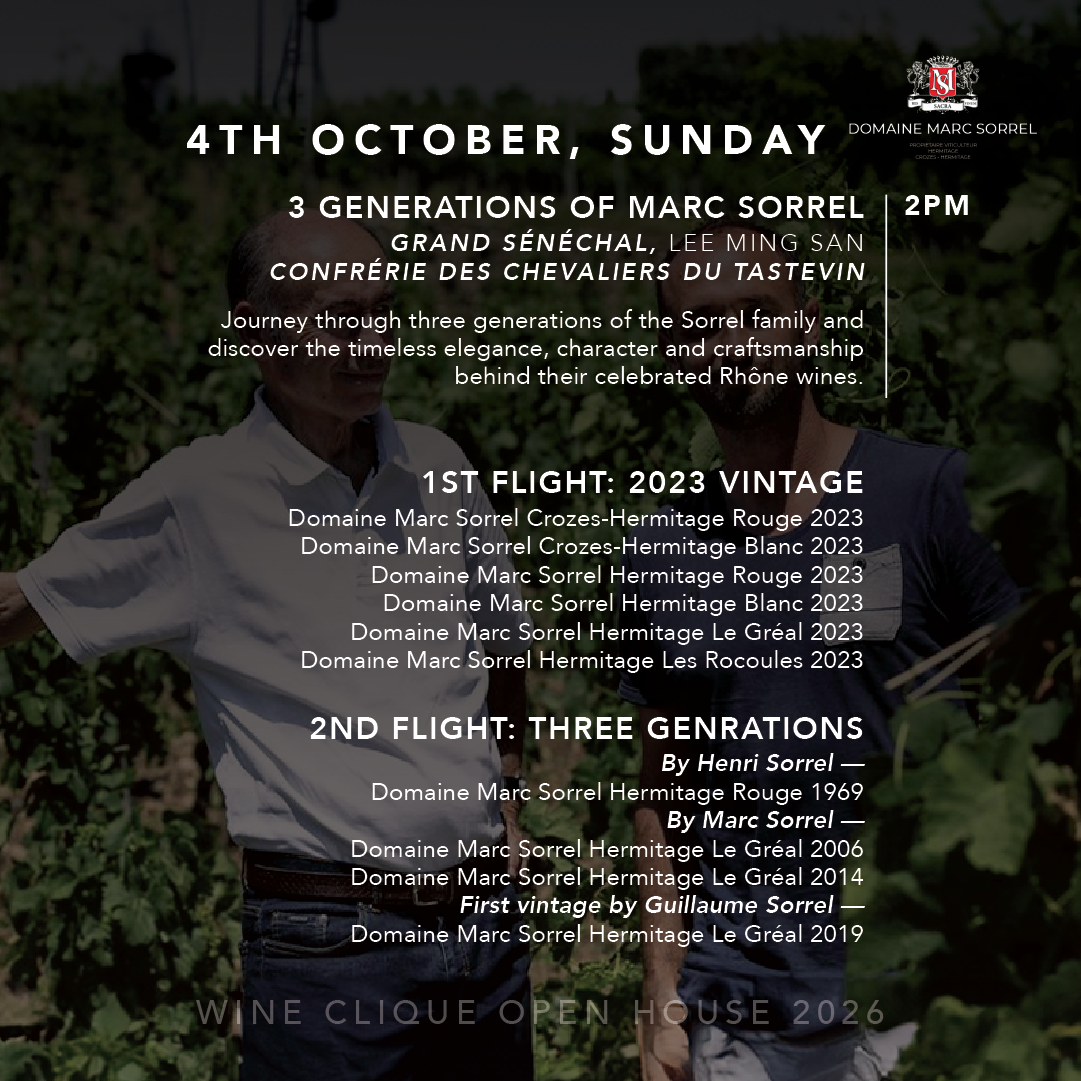 WINE CLIQUE OPEN HOUSE 2026 | MASTERCLASS