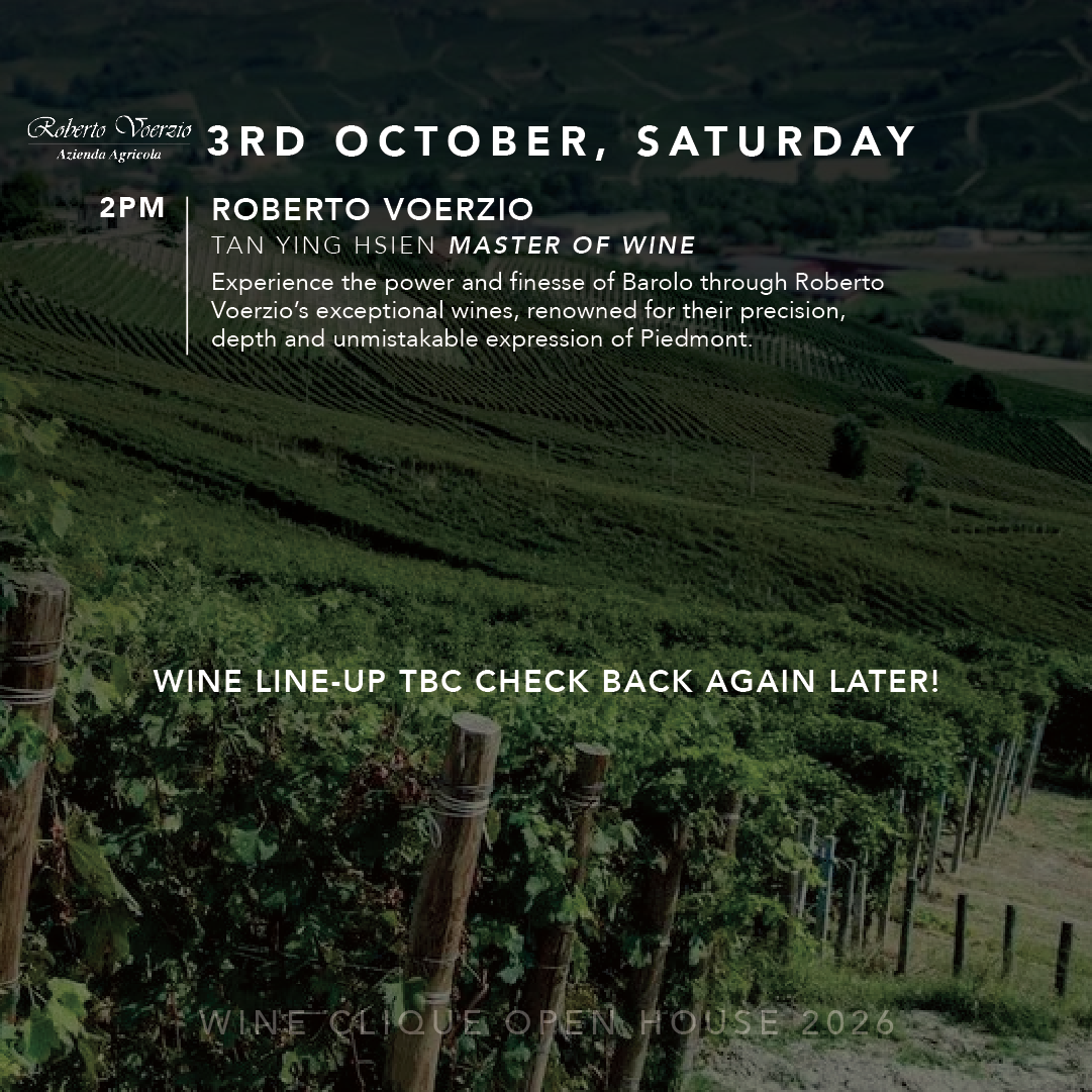 WINE CLIQUE OPEN HOUSE 2026 | MASTERCLASS